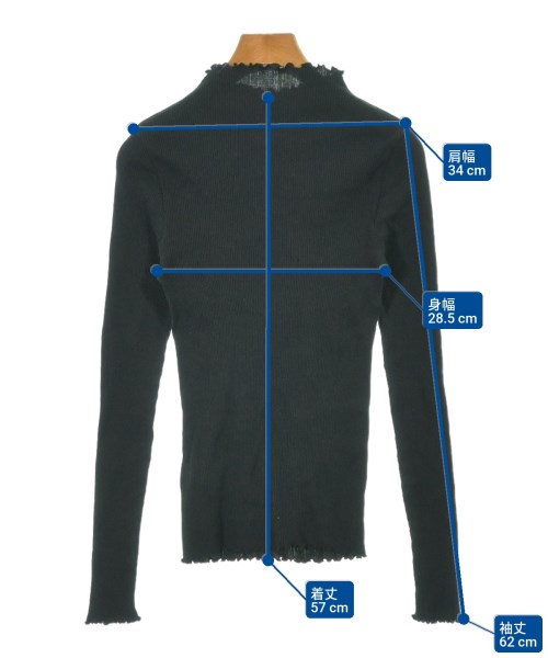 FABRIQUE en planete terre（ファブリケアンプラネテール）Tシャツ・カットソー 黒 サイズ:-(M位) レディース/2200624593058