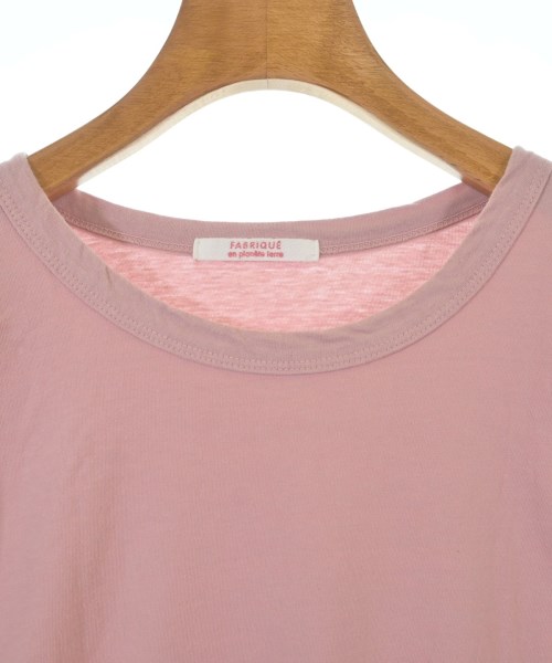 FABRIQUE en planete terre（ファブリケアンプラネテール）Tシャツ・カットソー ピンク サイズ:38(M位) レディース/2200703939036