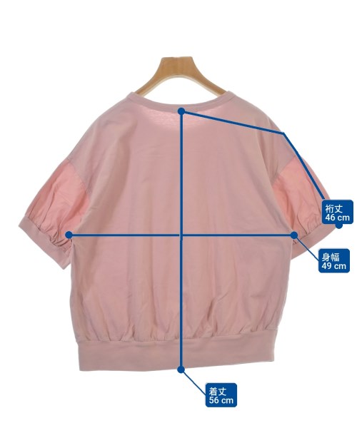 FABRIQUE en planete terre（ファブリケアンプラネテール）Tシャツ・カットソー ピンク サイズ:38(M位) レディース/2200703939036