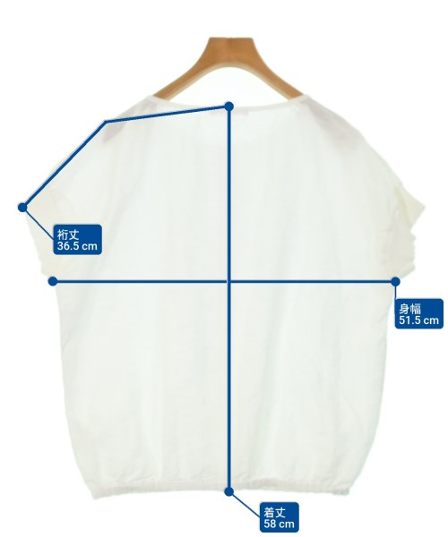 FABRIQUE en planete terre（ファブリケアンプラネテール）カジュアルシャツ 白 サイズ:38(M位) レディース/2200668428033