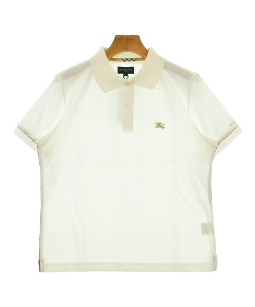 BURBERRY GOLF(バーバリーゴルフ)ポロシャツ 白 サイズ:L/2200640699017