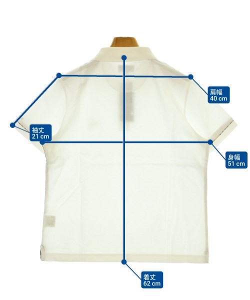 BURBERRY GOLF（バーバリーゴルフ）ポロシャツ 白 サイズ:L レディース/2200640699017