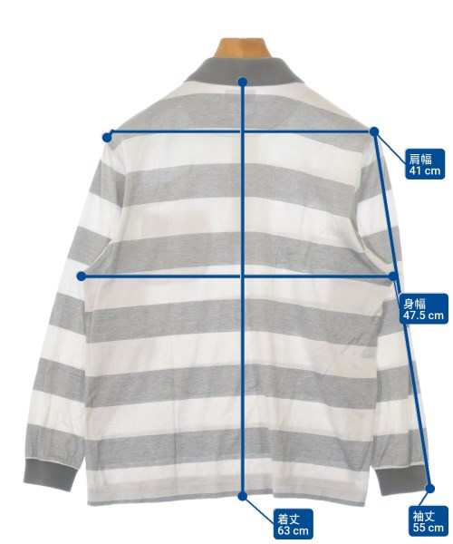 BURBERRY GOLF（バーバリーゴルフ）ポロシャツ グレー サイズ:M メンズ/2200680818027