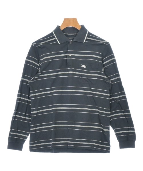 BURBERRY GOLF(バーバリーゴルフ)ポロシャツ 紺 サイズ:M/2200680818041
