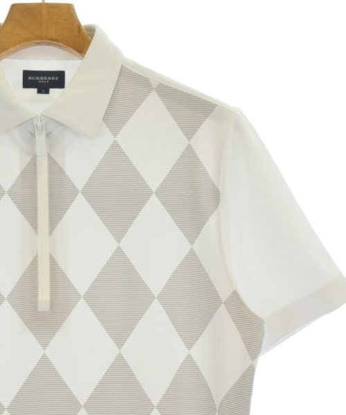 BURBERRY GOLF（バーバリーゴルフ）ポロシャツ 白 サイズ:3(L位) メンズ/2200694938056