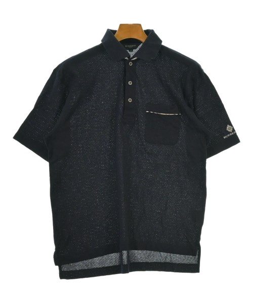 BURBERRY GOLF(バーバリーゴルフ)ポロシャツ 紺 サイズ:M/2200657819200