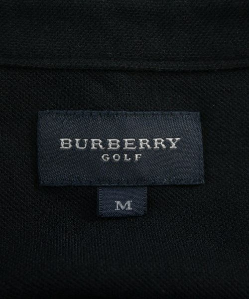 BURBERRY GOLF（バーバリーゴルフ）ポロシャツ 黒 サイズ:M レディース/2200708827093