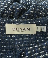 DUYAN（ドゥーヤン）ノーカラージャケット 紺 サイズ:40(M位) レディース/2200633164041