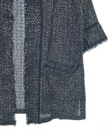 DUYAN（ドゥーヤン）ノーカラージャケット 紺 サイズ:40(M位) レディース/2200633164041