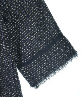 DUYAN（ドゥーヤン）ノーカラージャケット 紺 サイズ:40(M位) レディース/2200633164041