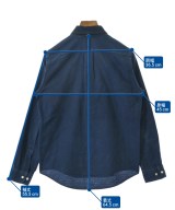 MORIKAGE SHIRT（モリカゲシャツ）カジュアルシャツ 紺 サイズ:SS レディース/2200681868038