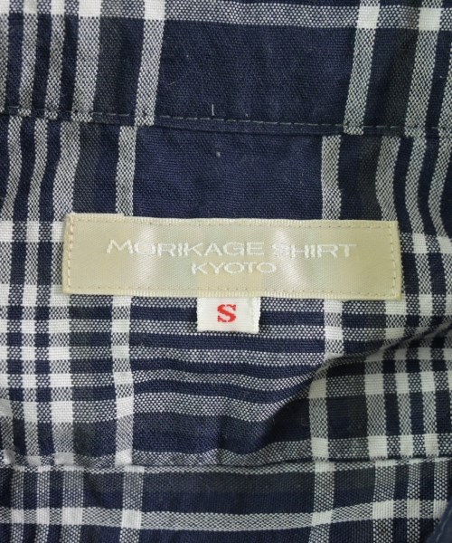 MORIKAGE SHIRT（モリカゲシャツ）シャツワンピース 紺 サイズ:S レディース/2200656687039