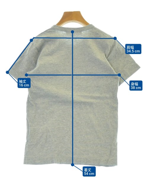 COMME des GARCONS EDITED（コムデギャルソンエディテッド）Tシャツ・カットソー グレー サイズ:S レディース/2200648098010