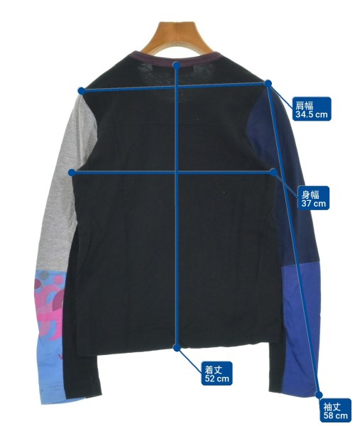 COMME des GARCONS EDITED（コムデギャルソンエディテッド）Tシャツ・カットソー 黒 サイズ:S レディース/2200704440173