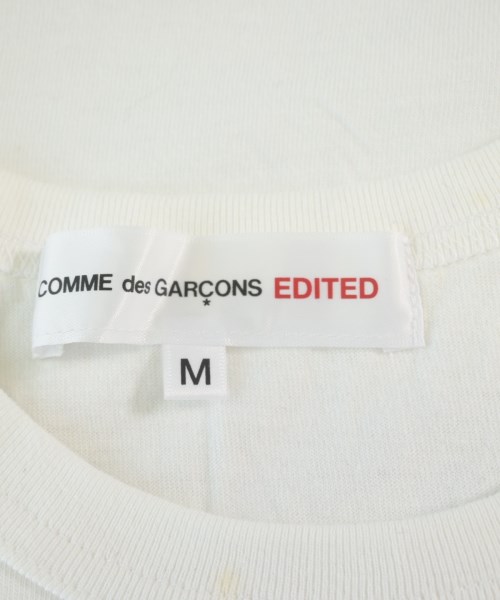 COMME des GARCONS EDITED（コムデギャルソンエディテッド）Tシャツ・カットソー 白 サイズ:M レディース/2200702240249