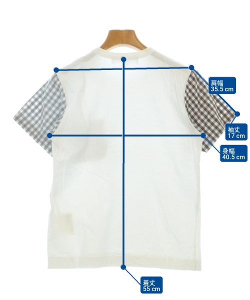 COMME des GARCONS EDITED（コムデギャルソンエディテッド）Tシャツ・カットソー 白 サイズ:M レディース/2200702240249