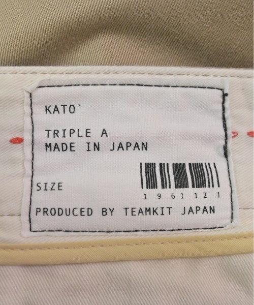 KATO`　AAA（カトートリプルエー）その他 ベージュ サイズ:29(S位) メンズ/2200513175020