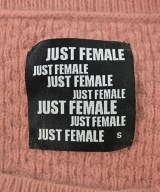 JUST FEMALE（ジャストフィーメイル）ニット・セーター ピンク サイズ:S レディース/2200716162100