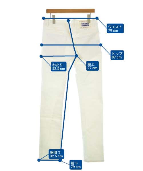 MANUEL RITZ（マニュエルリッツ）デニムパンツ 白 サイズ:46(M位) メンズ/2200655454076