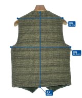 MANUFACTURE OPEN YARD（マニファクチャーオープンヤード）ダウンジャケット/ダウンベスト カーキ サイズ:46(M位) メンズ/2200658680014