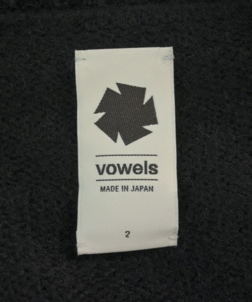 vowel（ヴォウェル）カーディガン 黒 サイズ:2(M位) メンズ/2200637798020