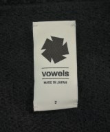 vowel（ヴォウェル）カーディガン 黒 サイズ:2(M位) メンズ/2200637798020