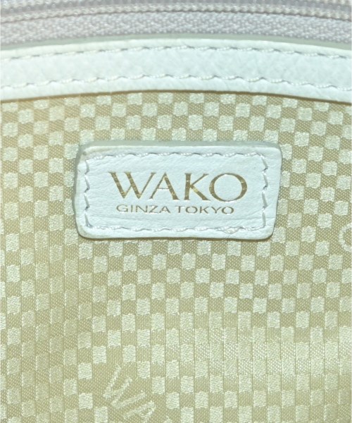 WAKO（ワコウ）ハンドバッグ 白 サイズ:- レディース/2200633251048