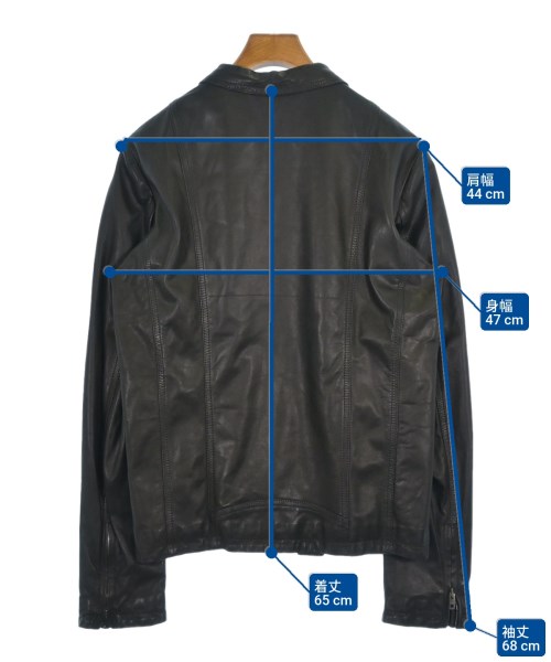 Salvatore Santoro（サルバトーレサントロ）ライダース 黒 サイズ:46(M位) メンズ/2200619388089