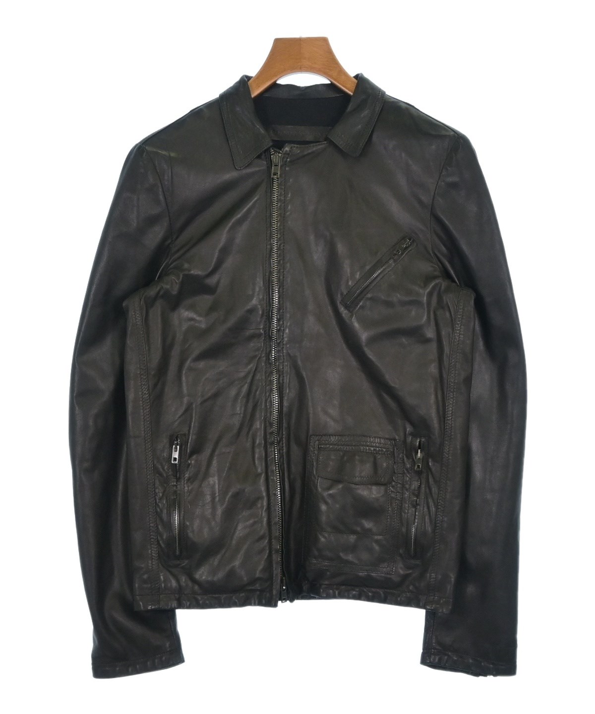 Salvatore Santoro（サルバトーレサントロ）ライダース 黒 サイズ:46(M