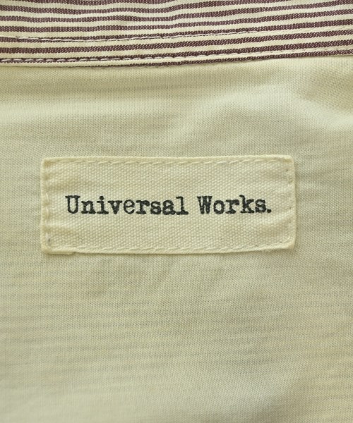 UNIVERSAL WORKS（ユニバーサルワークス）カジュアルシャツ 赤 サイズ:XS メンズ/2200721937090