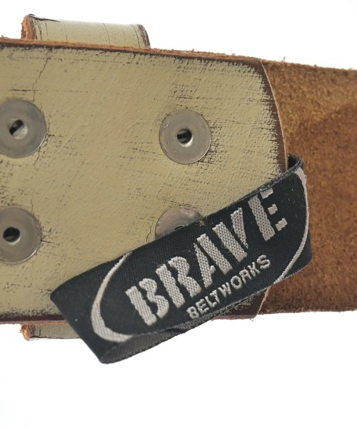 BRAVE（ブレイブ）ベルト 白 サイズ:- メンズ/2200682735049