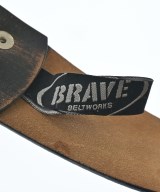 BRAVE（ブレイブ）ベルト 黒 サイズ:- メンズ/2200682735056