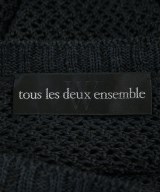 tous les deux ensemble（トゥレドゥアンサンブル）ニット・セーター 黒 サイズ:36(S位) レディース/2200707679259