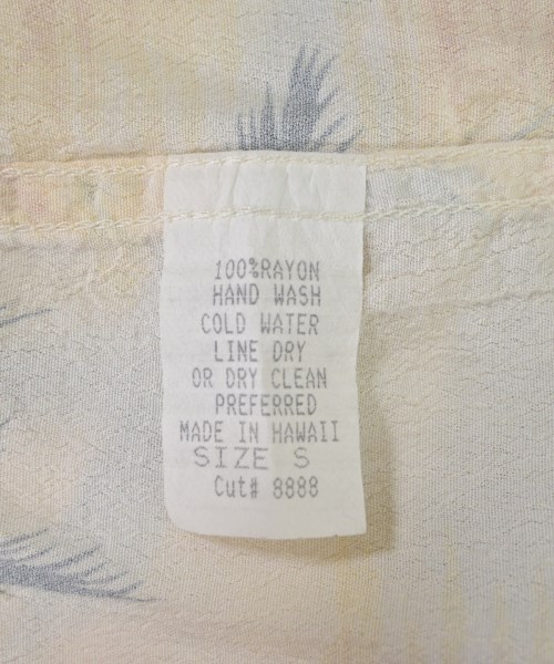 AVANTI（アヴァンティ）カジュアルシャツ 黄 サイズ:S メンズ/2200620884167