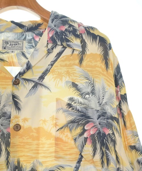 AVANTI（アヴァンティ）カジュアルシャツ 黄 サイズ:S メンズ/2200620884167