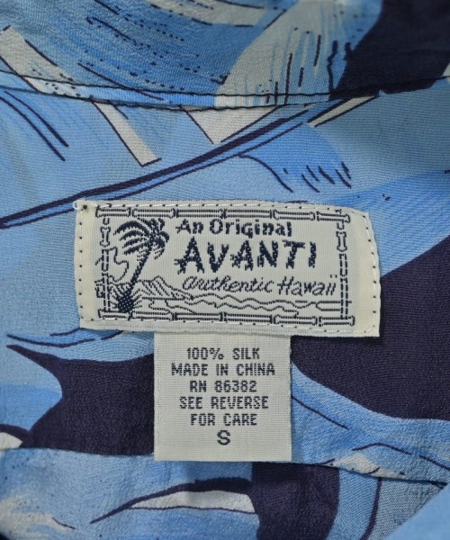 AVANTI（アヴァンティ）カジュアルシャツ 青 サイズ:S メンズ/2200653813325