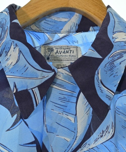 AVANTI（アヴァンティ）カジュアルシャツ 青 サイズ:S メンズ/2200653813325
