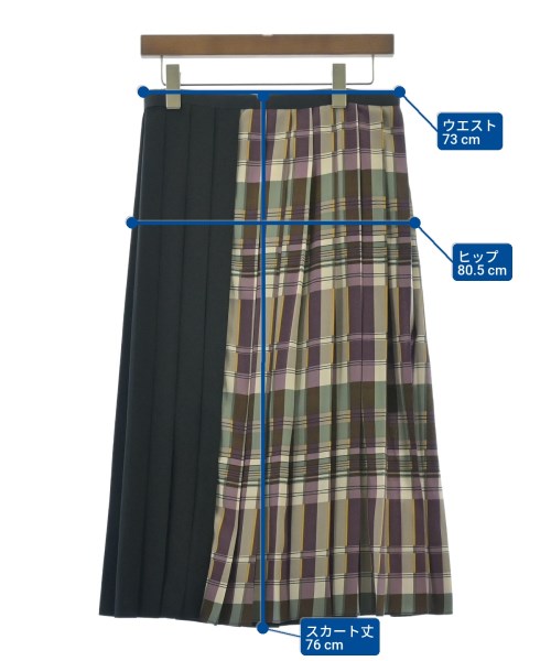 Three Four Time（スリーフォータイム）ロング・マキシ丈スカート 紫 サイズ:-(M位) レディース/2200657711078