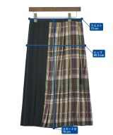 Three Four Time（スリーフォータイム）ロング・マキシ丈スカート 紫 サイズ:-(M位) レディース/2200657711078