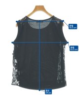 Three Four Time（スリーフォータイム）ベスト/ノースリーブ 黒 サイズ:-(M位) レディース/2200665203046