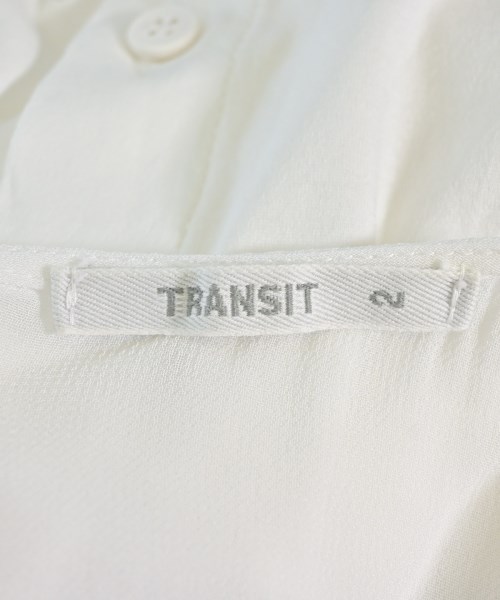 TRANSIT（トランジット）ブラウス 白 サイズ:2(M位) レディース/2200709548034