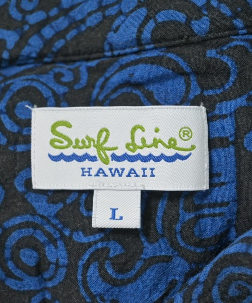 Surf Line HAWAII（サーフラインハワイ）カジュアルシャツ 青 サイズ:L メンズ/2200698195042