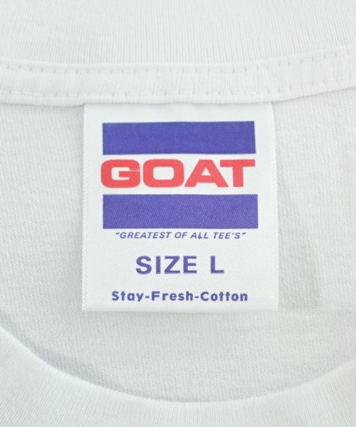 goat（ゴート）Tシャツ・カットソー 白 サイズ:L メンズ/2200541629755