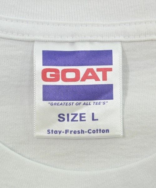 goat（ゴート）Tシャツ・カットソー 白 サイズ:L メンズ/2200541629779
