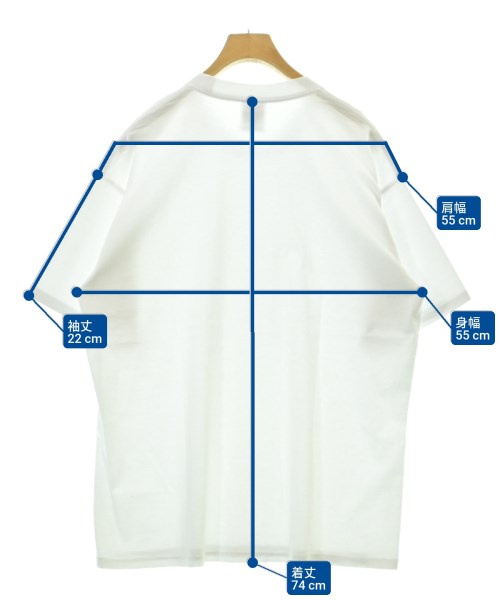 goat（ゴート）Tシャツ・カットソー 白 サイズ:L メンズ/2200541629779