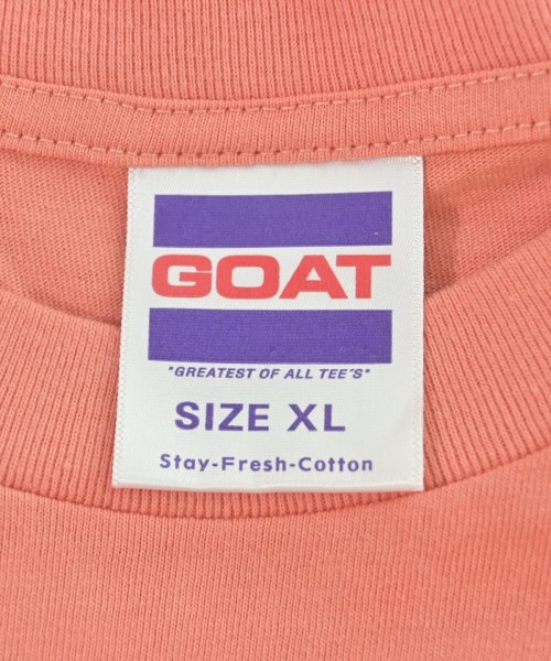 goat（ゴート）Tシャツ・カットソー ピンク サイズ:XL メンズ/2200541630171