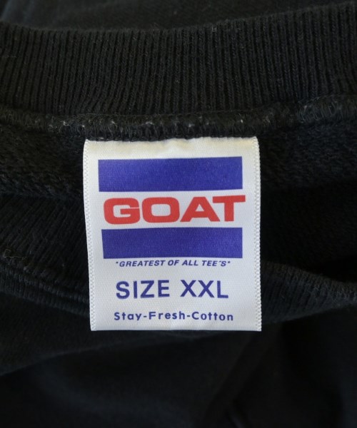 goat（ゴート）スウェット 黒 サイズ:XXL メンズ/2200606828116
