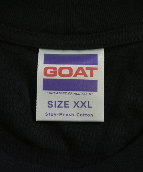 goat（ゴート）Tシャツ・カットソー 黒 サイズ:XXL メンズ/2200658982132