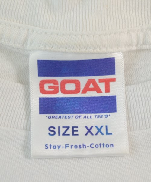 goat（ゴート）Tシャツ・カットソー 白 サイズ:XXL メンズ/2200639095257
