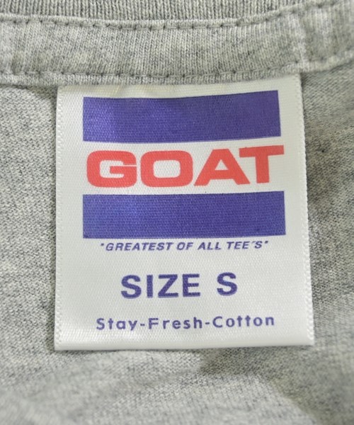 goat（ゴート）Tシャツ・カットソー グレー サイズ:S メンズ/2200699463034